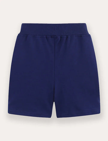 Lizard Embroidered Shorts